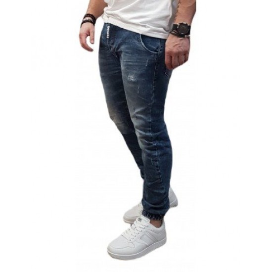 COVER - JAGGER - Q3750-26 - 3D LOOSE - BLUE - ΠΑΝΤΕΛΟΝΙ JEANS