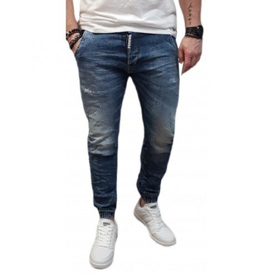 COVER - JAGGER - Q3750-26 - 3D LOOSE - BLUE - ΠΑΝΤΕΛΟΝΙ JEANS