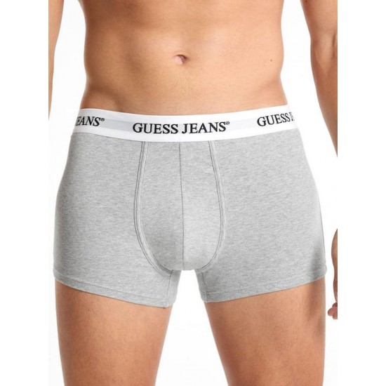 GUESS JEANS TRUNK ORGANIC ΕΣΩΡΟΥΧΟ ΑΝΔΡΙΚΟ GREY/WHITE M4BZ44K6YW1